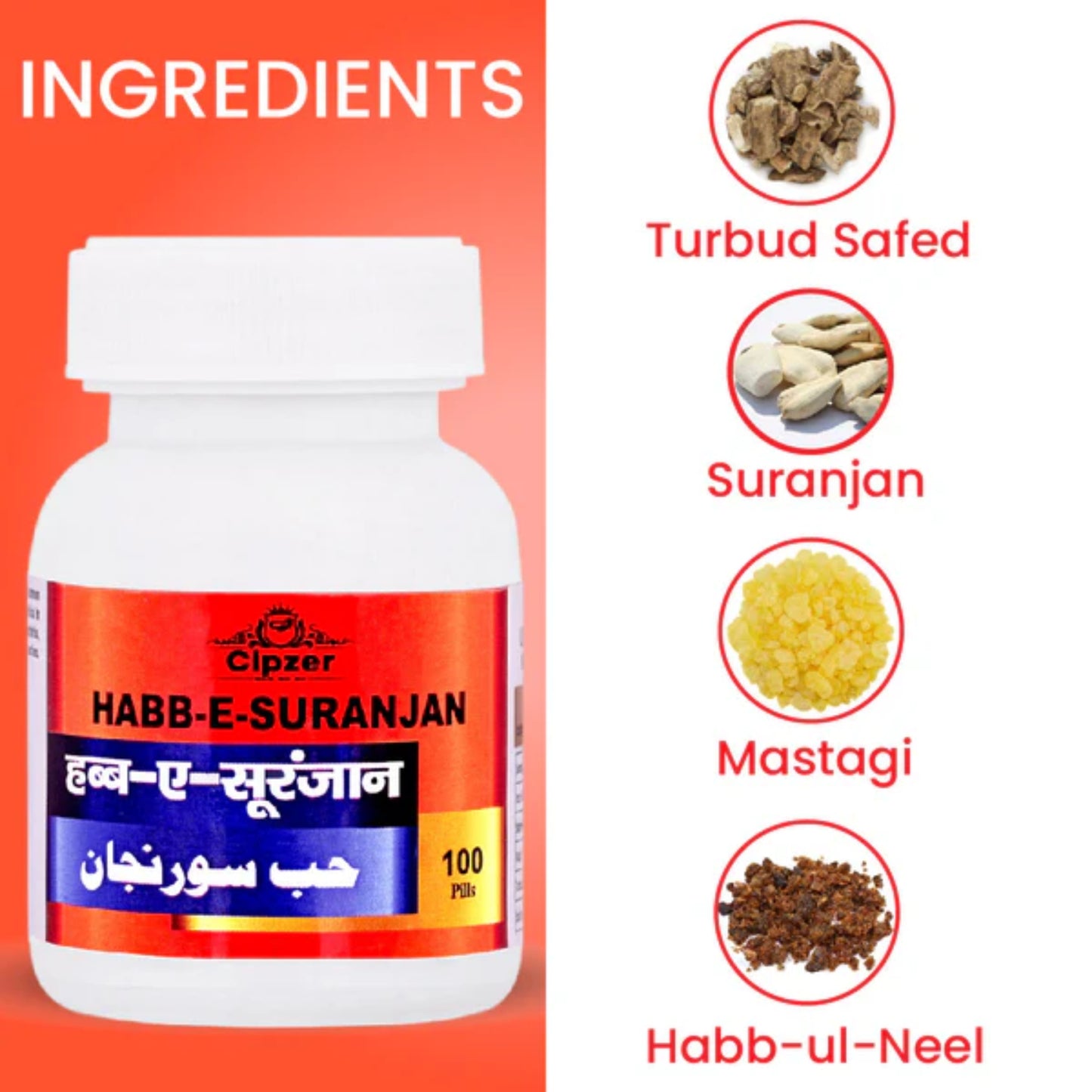 Cipzer Habb-E-Suranjan Pills - Distacart