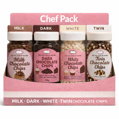 chef pack 4 choco chip combo