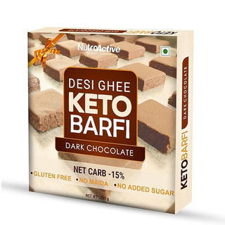 NutroActive Desi Ghee Barfi Hazelnut Chocolate - Distacart