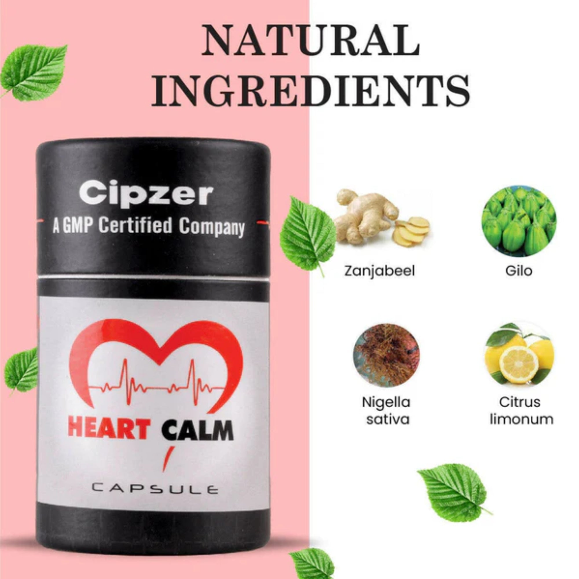 Cipzer Heart Calm Capsules