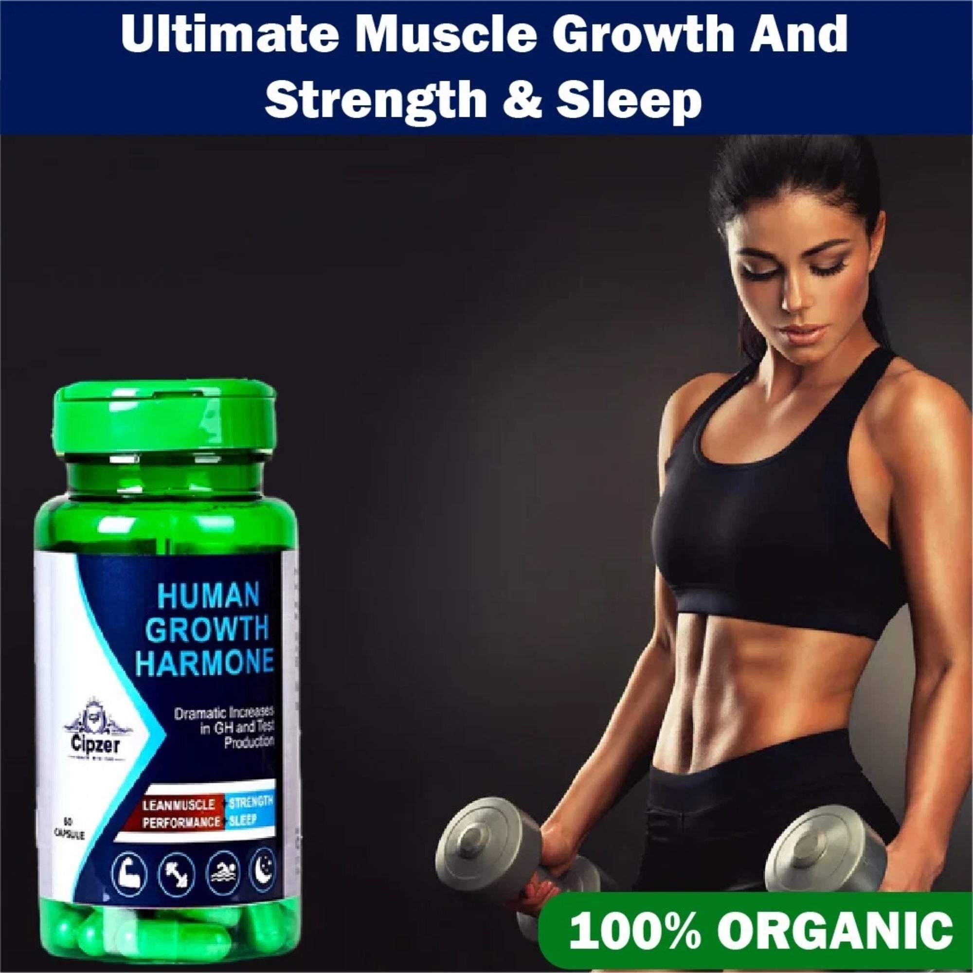 Cipzer Human Growth Harmone Capsules