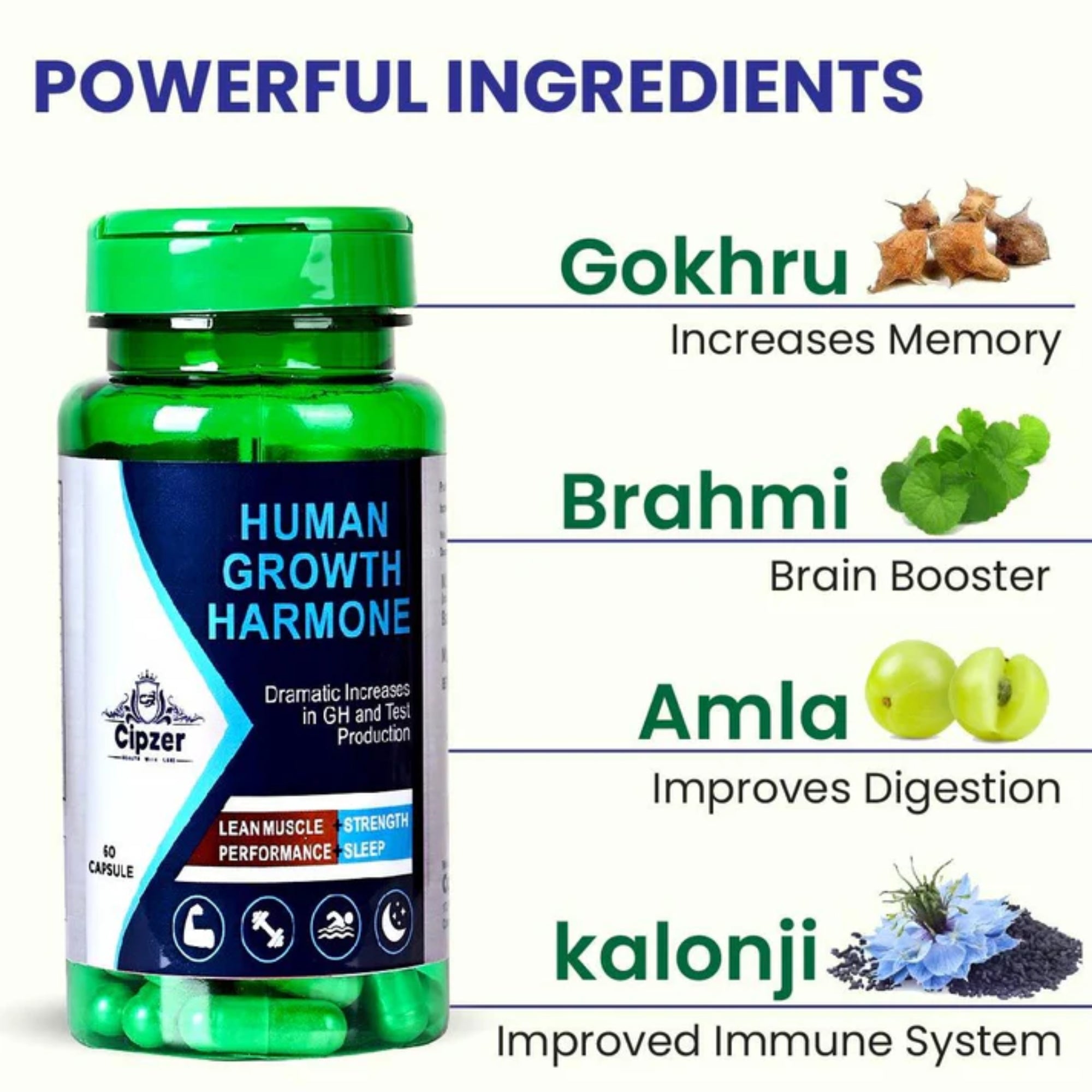 Cipzer Human Growth Harmone Capsules