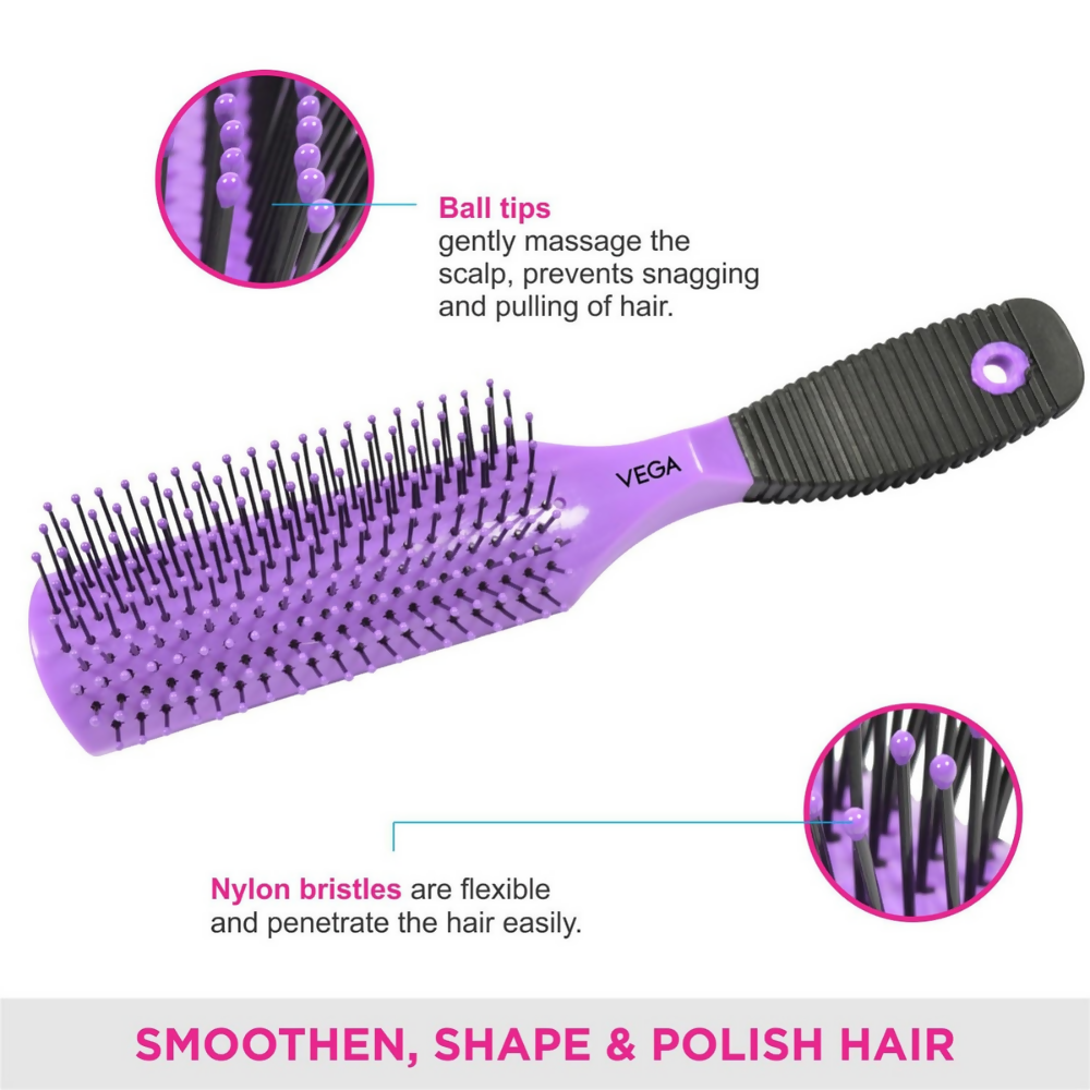Vega Flat Hair Brush - Dista