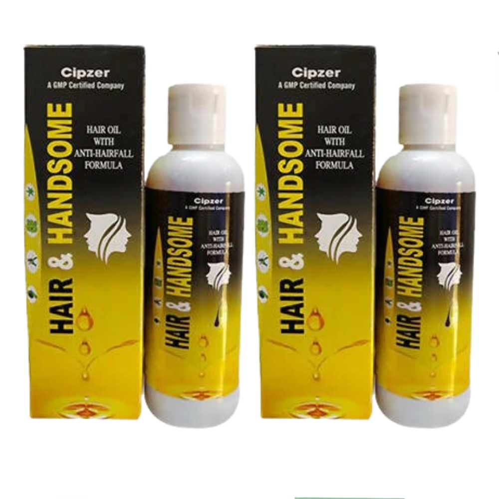 Cipzer Hair & Handsome Oil - Distacart