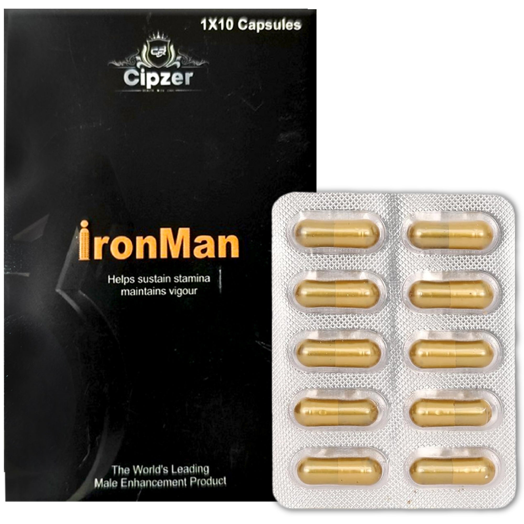 Cipzer IronMan Capsules - Distacart