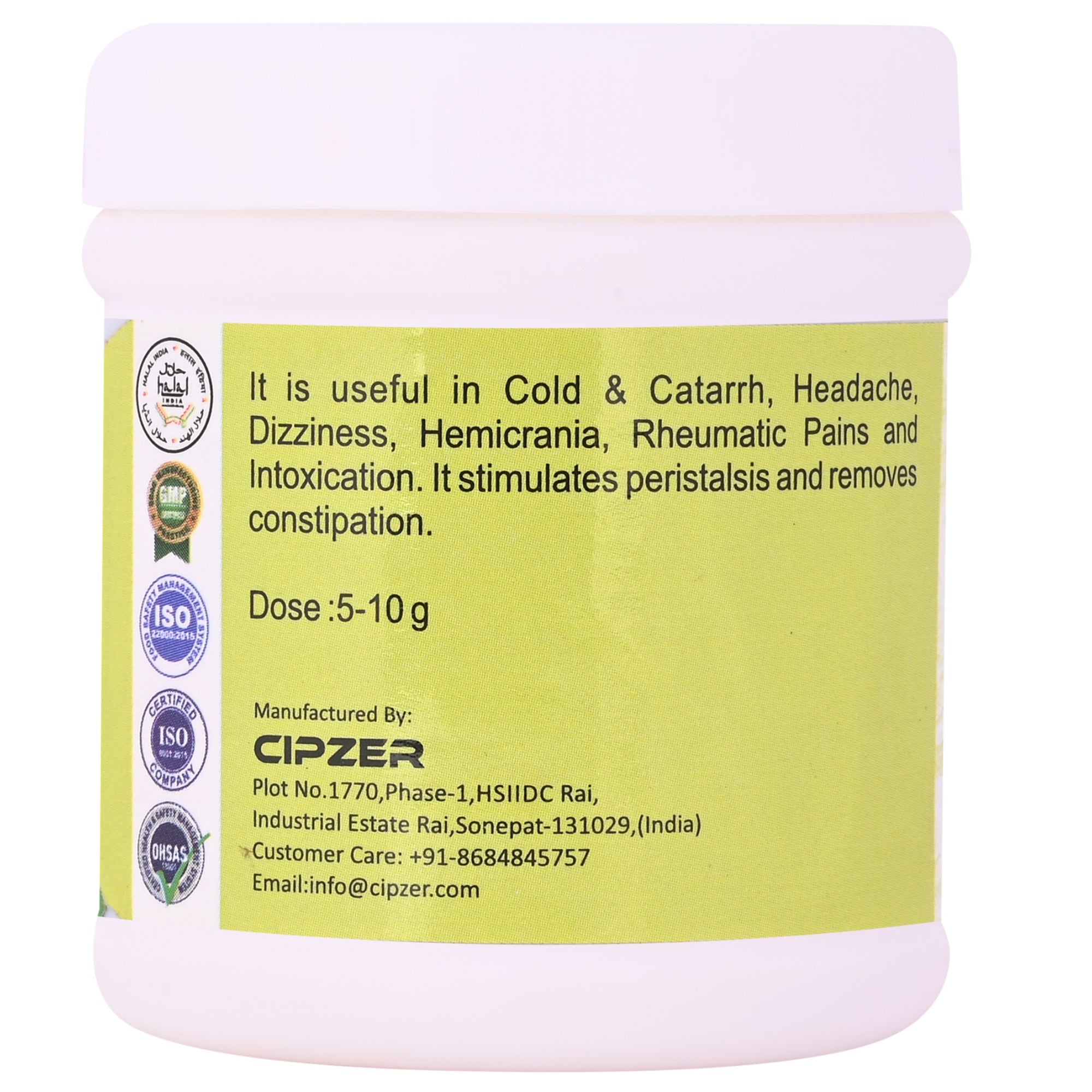 Cipzer Itrifal Zamani