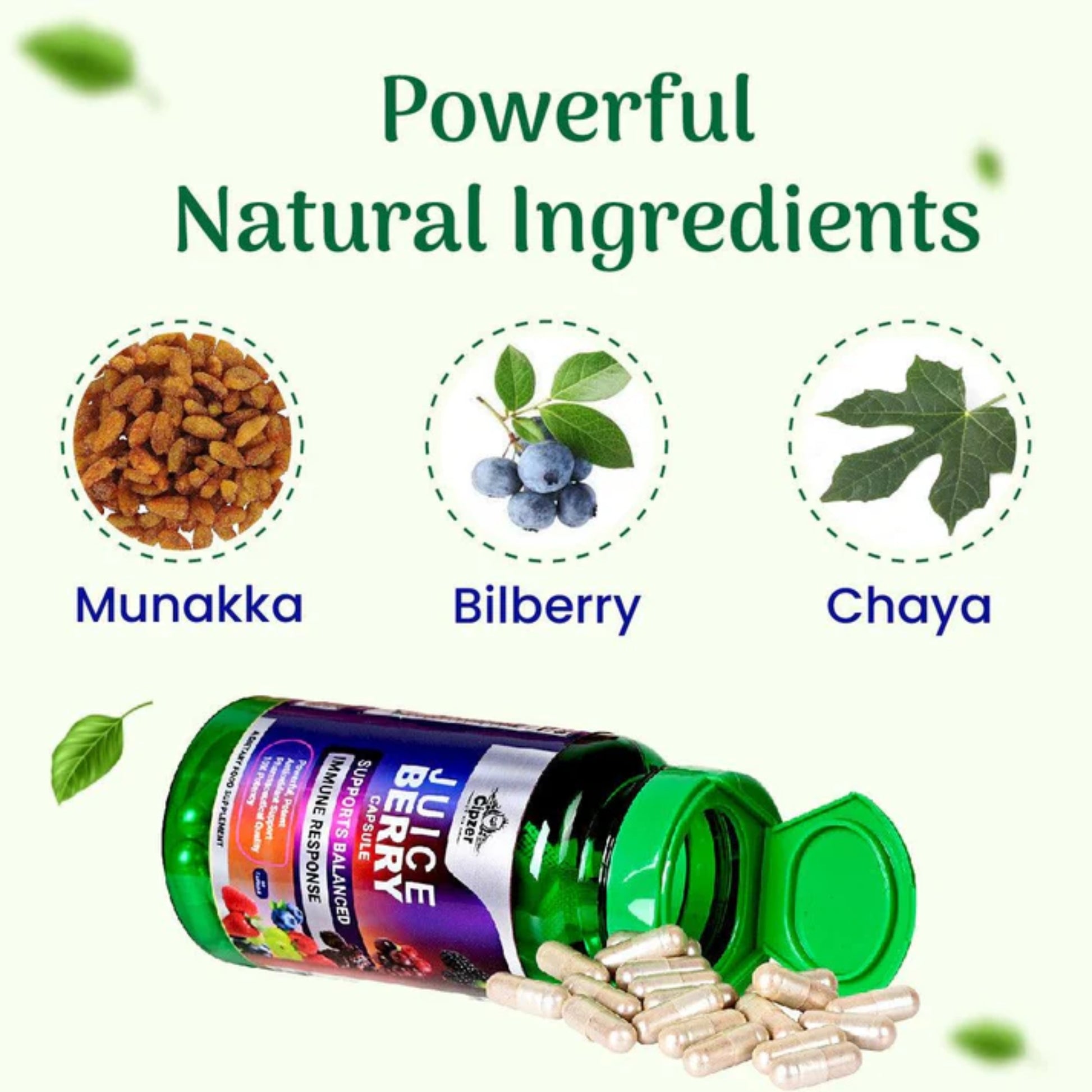 Cipzer Juice Berry Capsules - Distacart