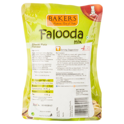 BAKERS Falooda Mix, Elaichi and Pista - Dista