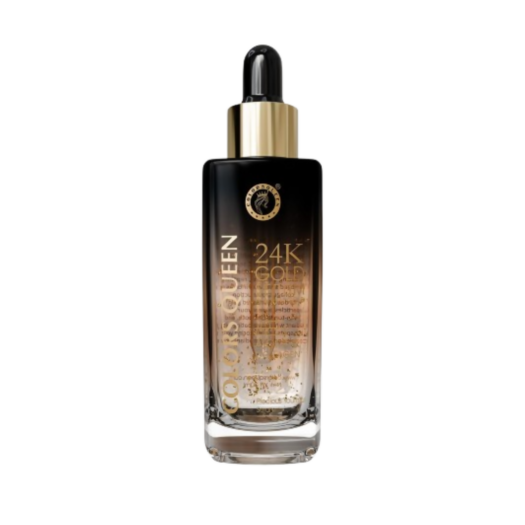 Colors Queen 24K Gold Serum With Niacinamide For Glowing Skin - Distacart