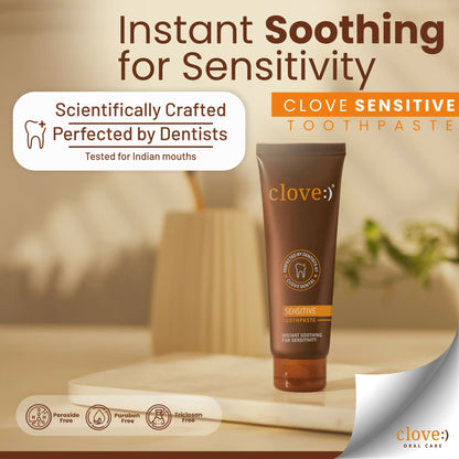 Clove Sensitive Toothpaste Reduce Senstivity - Distacart