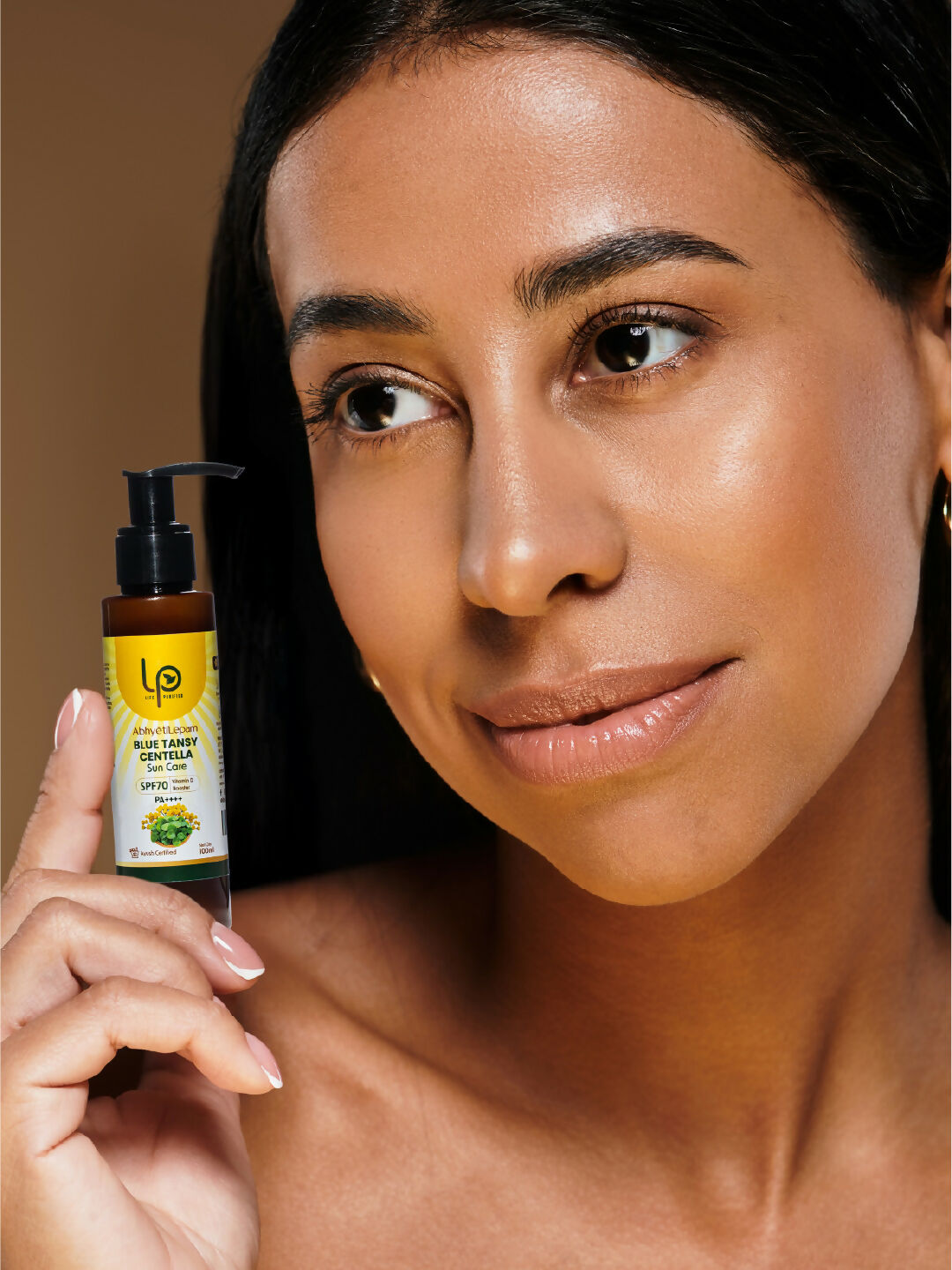 Life Purified Abhyetilepam Blue Tansy Centella Vit D Booster SPF 70 Pa++++
