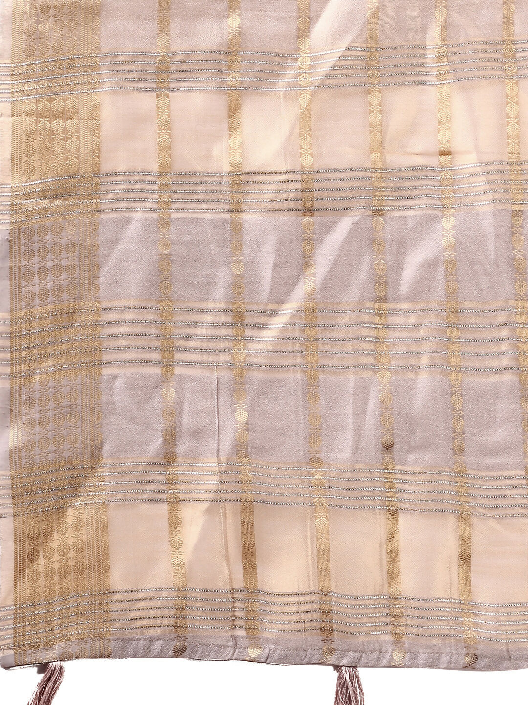 Astita Organza Cream Saree