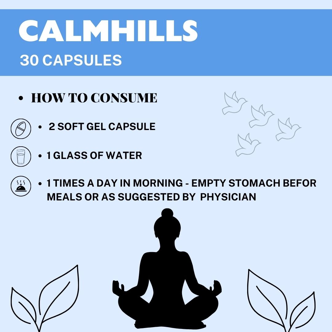 Herbal Hills Ayurveda Calmhills Capsules