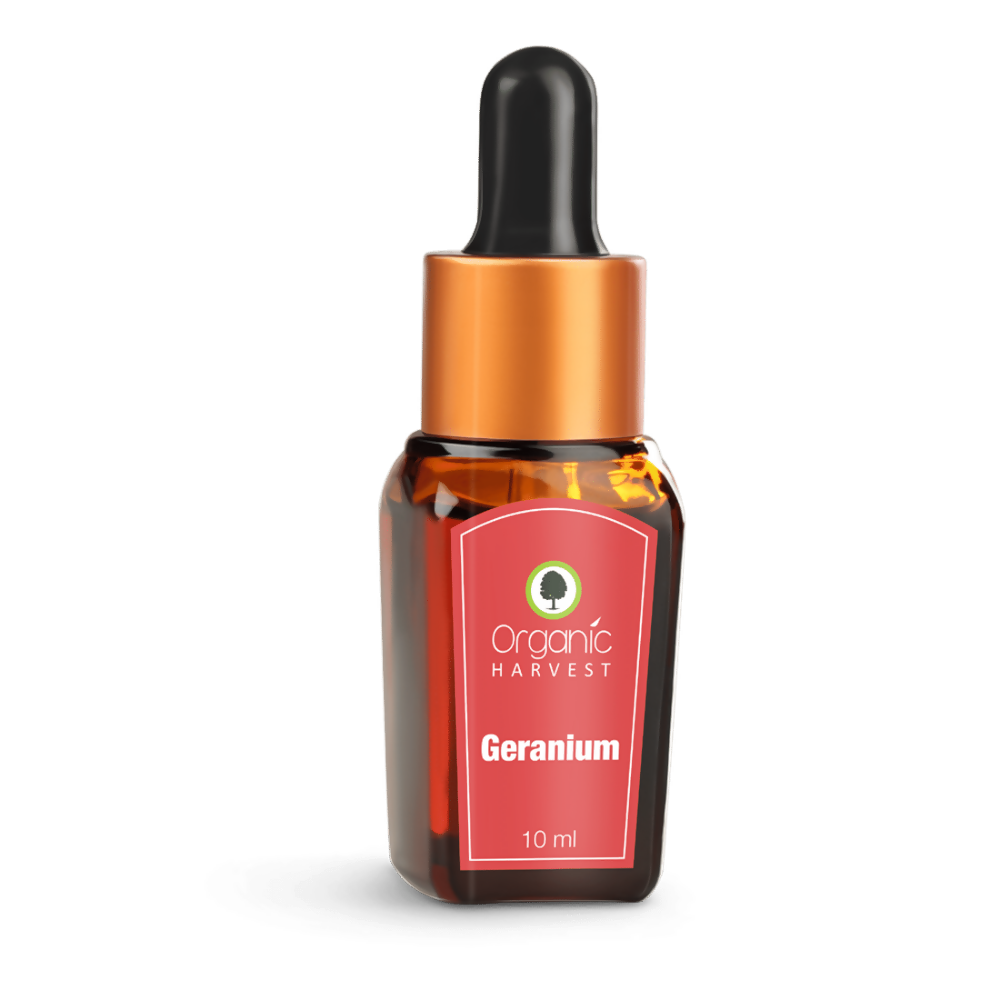 Organic Harvest Geranium Essential Oil - Distacart