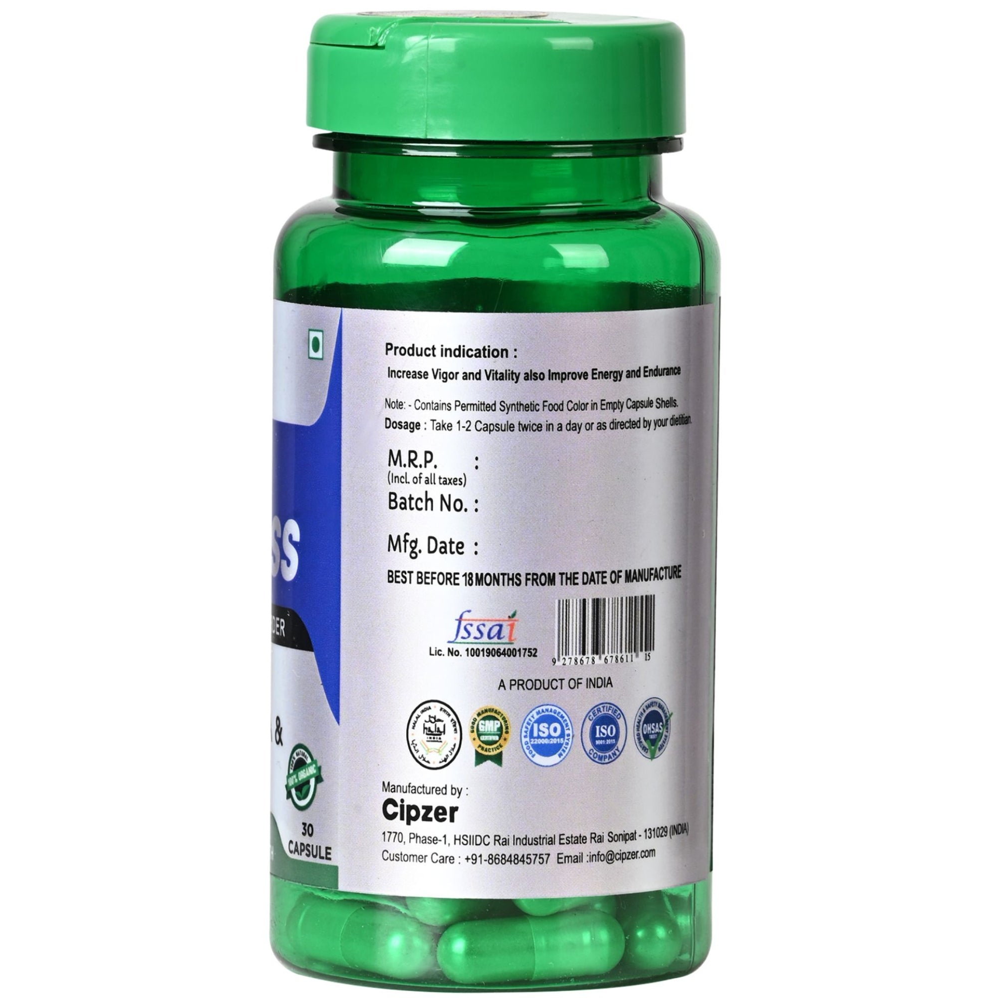 Cipzer Men Wellness Capsules