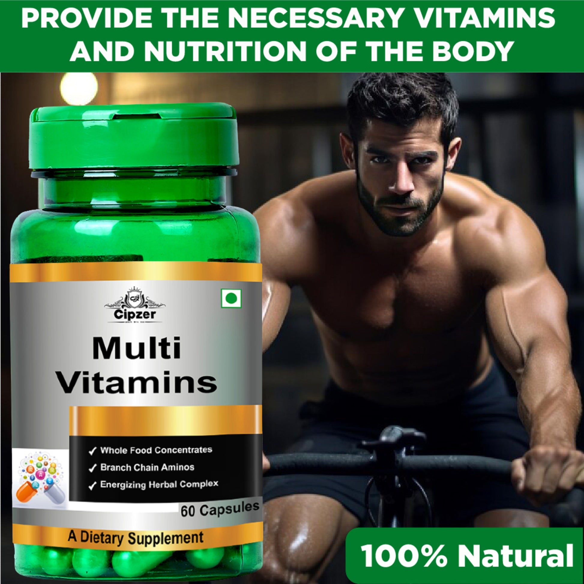 Cipzer Multivitamins Capsules - Distacart