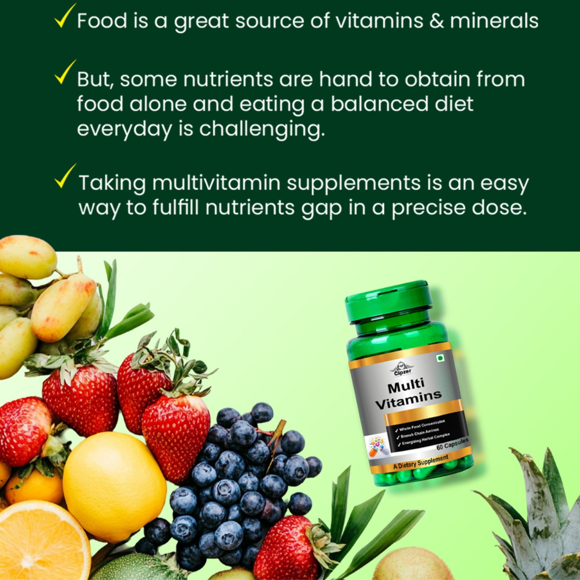 Cipzer Multivitamins Capsules