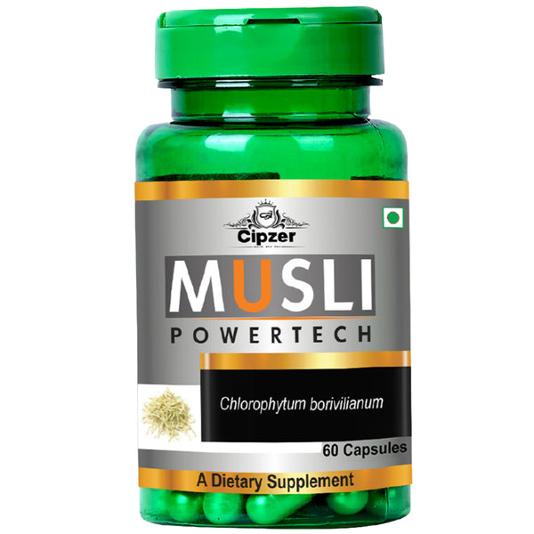 Cipzer Musli Powertech Capsules - Distacart