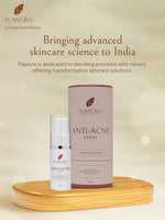 Thumbnail for Flawora Set of D-Tan Lotion for Pigmentation, Tan Removal, Anti Acne Serum to reduce Blackheads and Open Pores, Anti-Grey Hair Serum for Reversing Grey Hair and Golden Glow Face Serum for Brightening, Anti-Aging - Dista