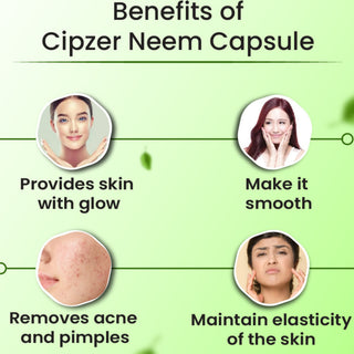 Cipzer Neem Capsules - Distacart