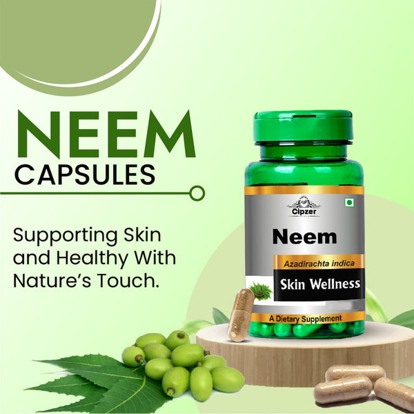 Cipzer Neem Capsules - Distacart
