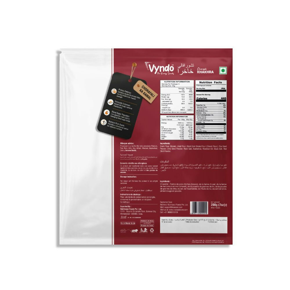 Vyndo Chorafali Khakhra - Distacart