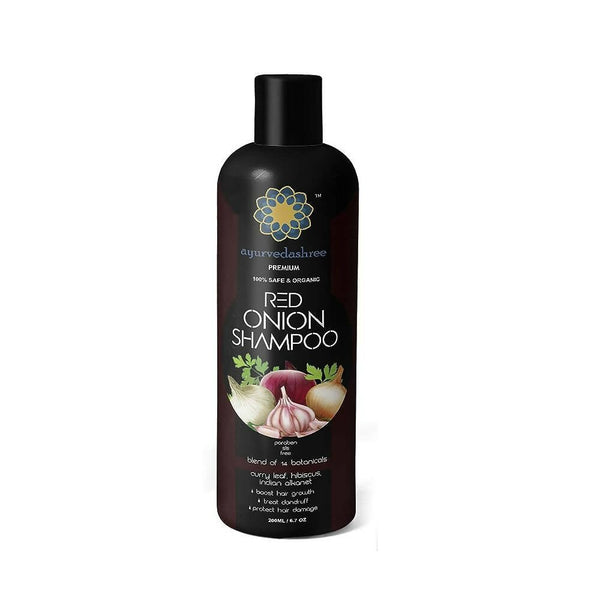 Ayurvedashree Red Onion Shampoo For Growth - Distacart