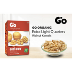 Thumbnail for Go Organic Light Quarters & Extra Light Quarters Walnuts