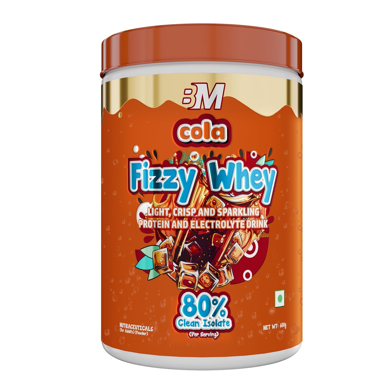 Big Muscles Nutrition Fizzy Whey & Shaker Combo - Distacart