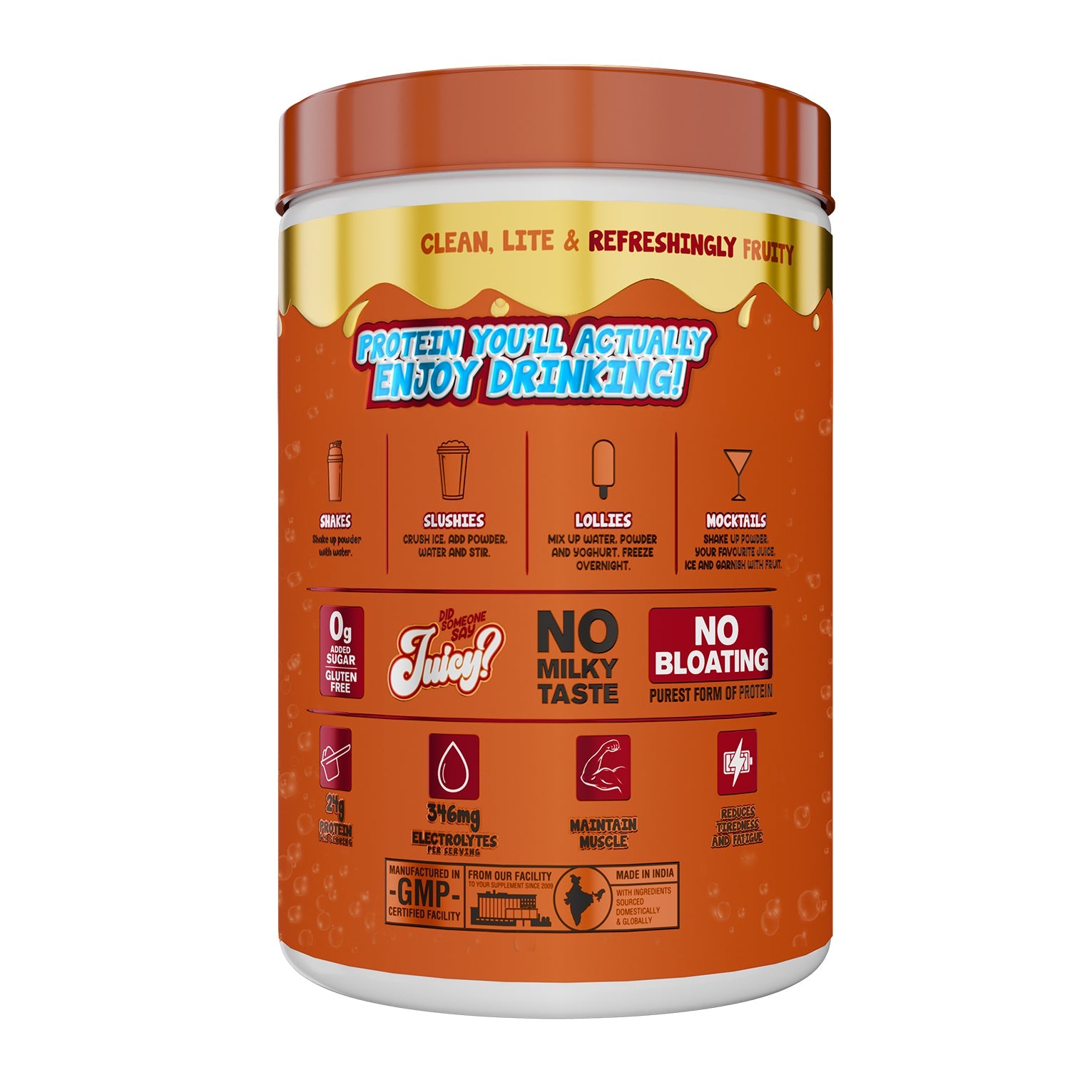 Big Muscles Nutrition Fizzy Whey & Shaker Combo - Distacart