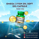 Thumbnail for Cipzer Omega 3 Fish Oil Softgel Capsules - Distacart