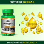 Thumbnail for Cipzer Omega 3 Fish Oil Softgel Capsules - Distacart