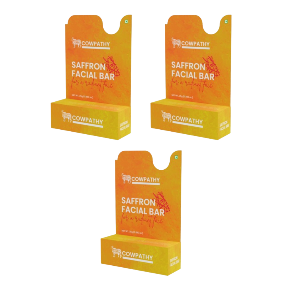Cowpathy Saffron Facial Bar