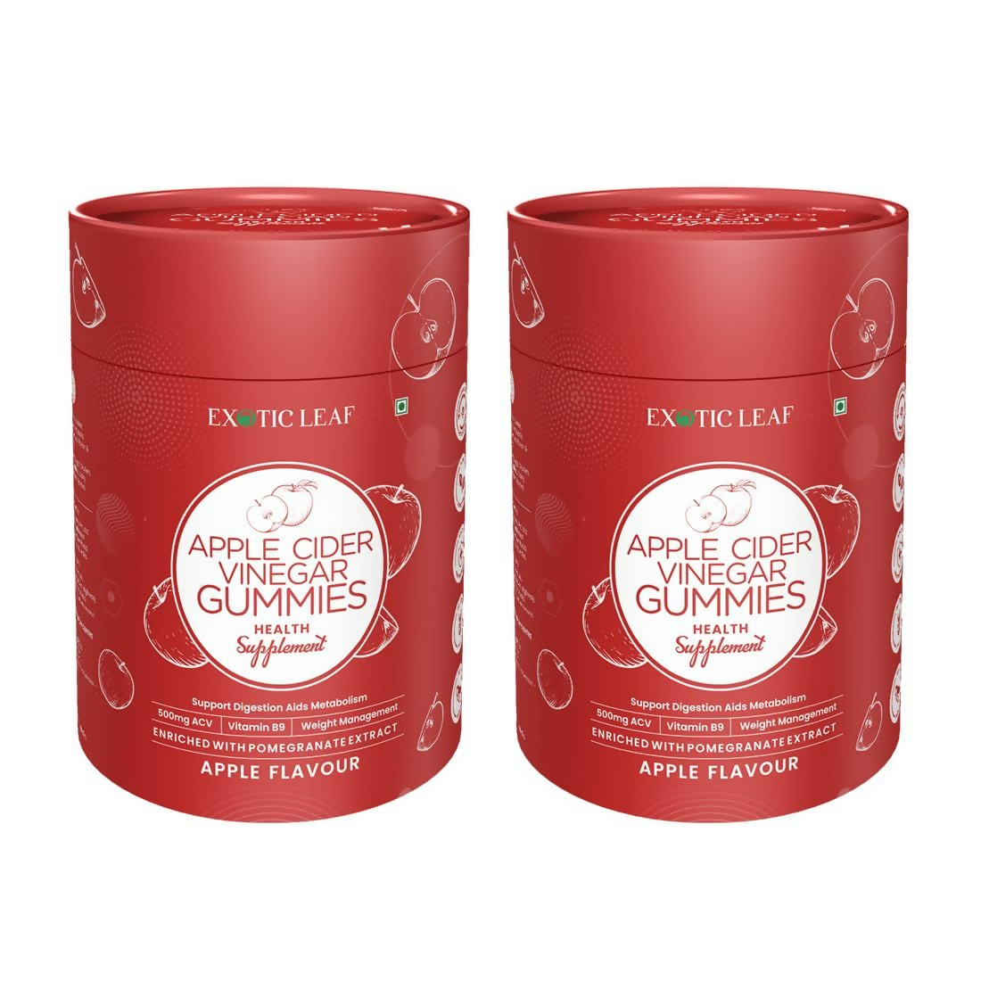 Exotic Leaf Apple Cider Gummies - Distacart