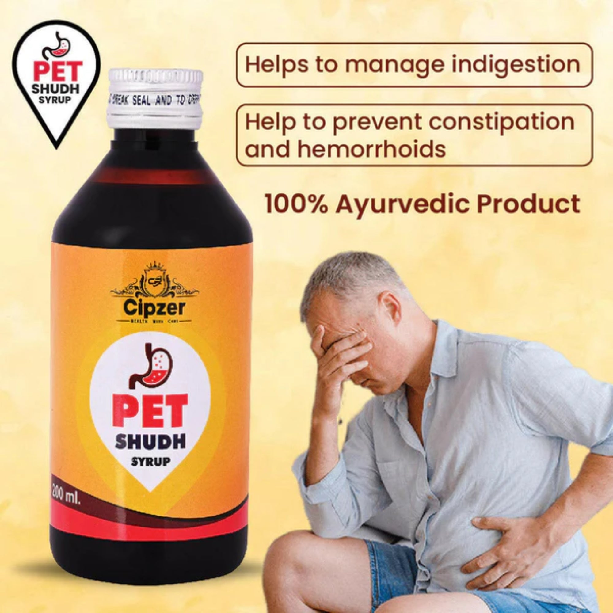 Cipzer Pet Shudh Syrup