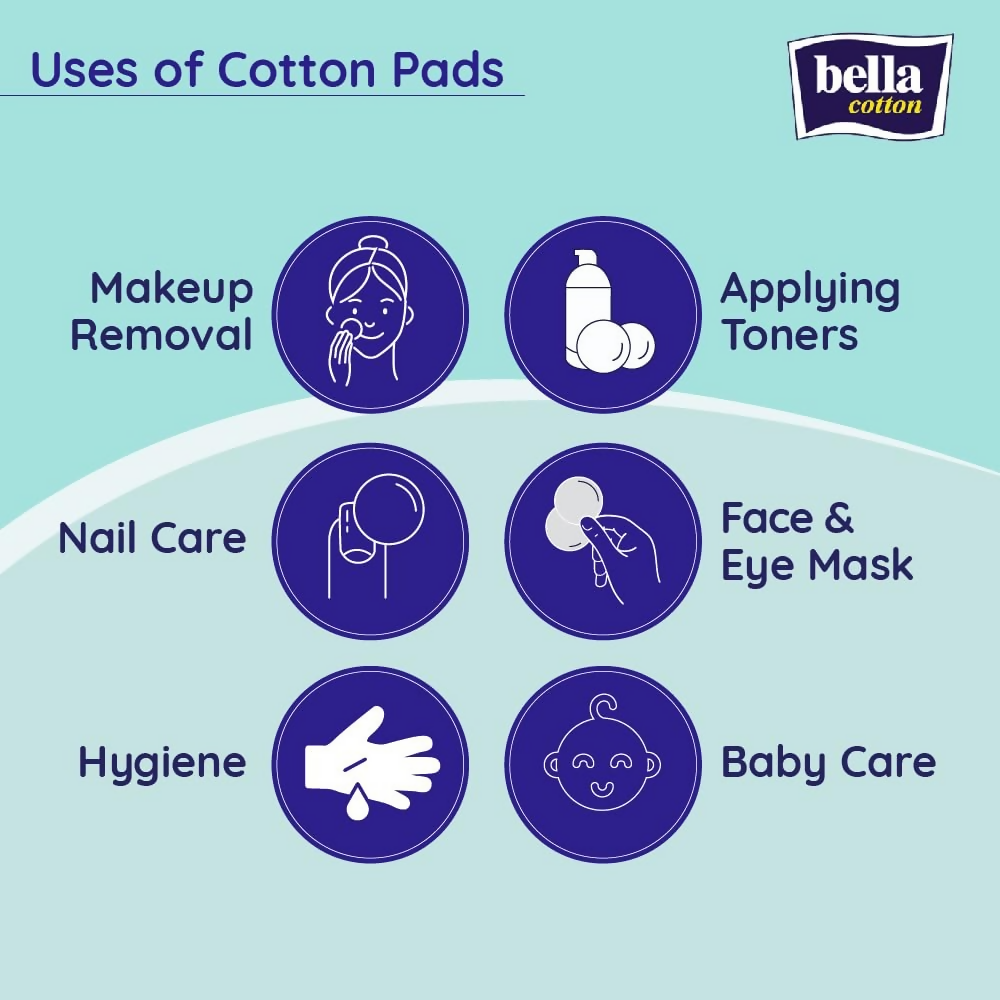 Bella Cotton Pads - Aloe Vera Extract - Dista