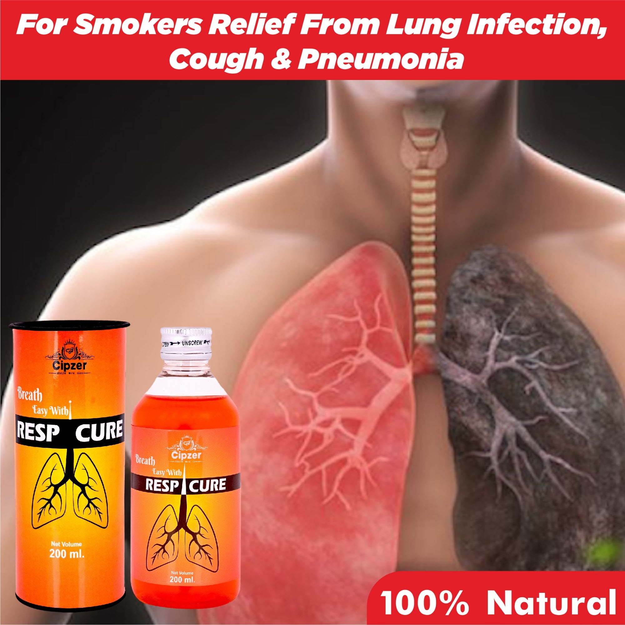 Cipzer Respicure Syrup - Distacart