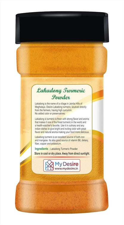 Desire Lakadong Turmeric Powder - Distacart