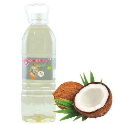 Ammi Samayal Wood Cold Pressed Coconut Oil - Distacart