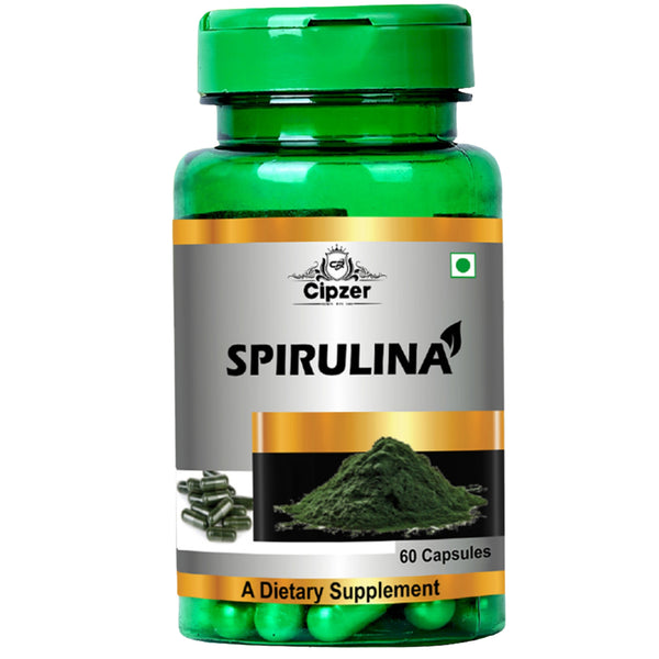 Cipzer Spirulina Capsules - Distacart
