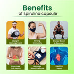 Thumbnail for Cipzer Spirulina Capsules - Distacart