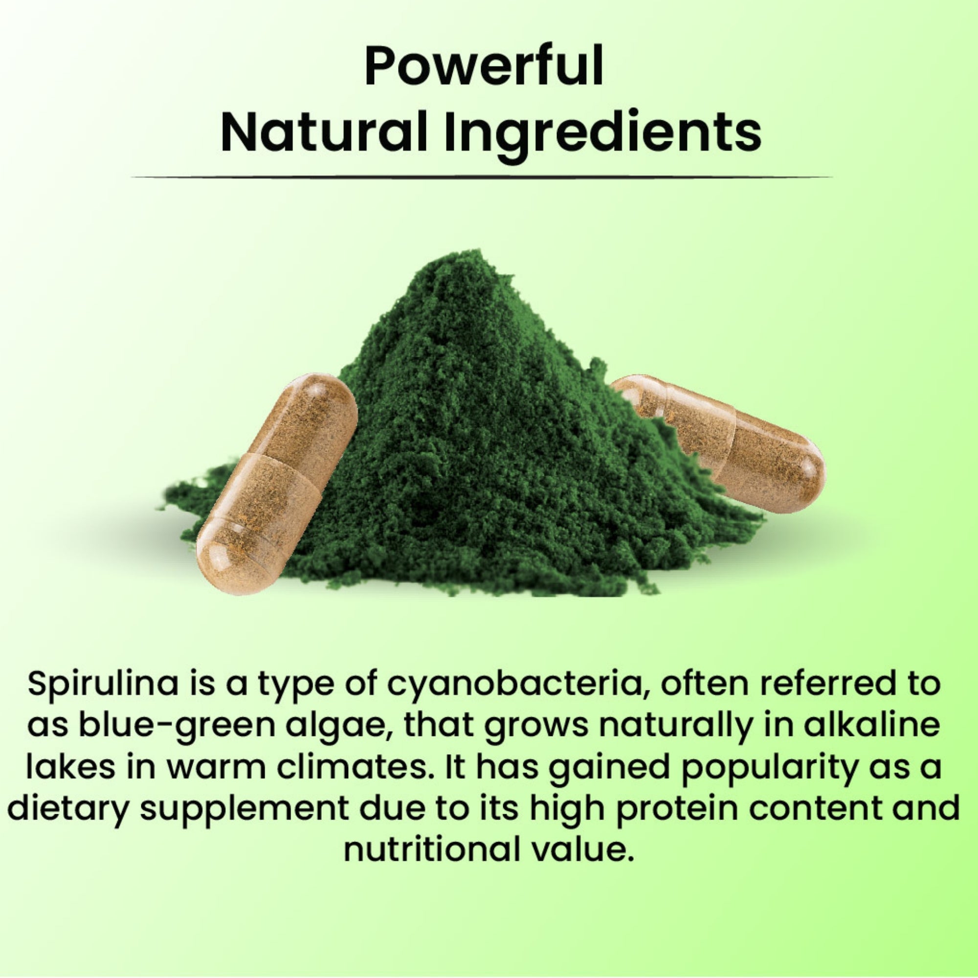 Cipzer Spirulina Capsules - Distacart