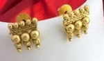 Thumbnail for Jewel City Elegant Gold-Tone Beaded Choker Necklace Set for Women – Traditional Ethnic Jewelry with Earrings, Bridal & Party Wear - Distacart