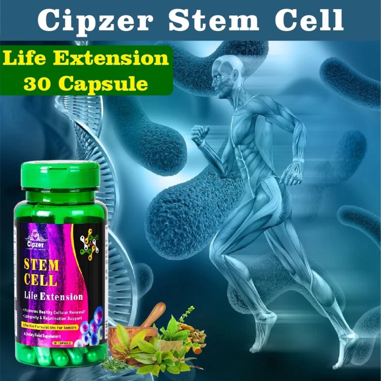 Cipzer Stem Cell Capsules - Distacart
