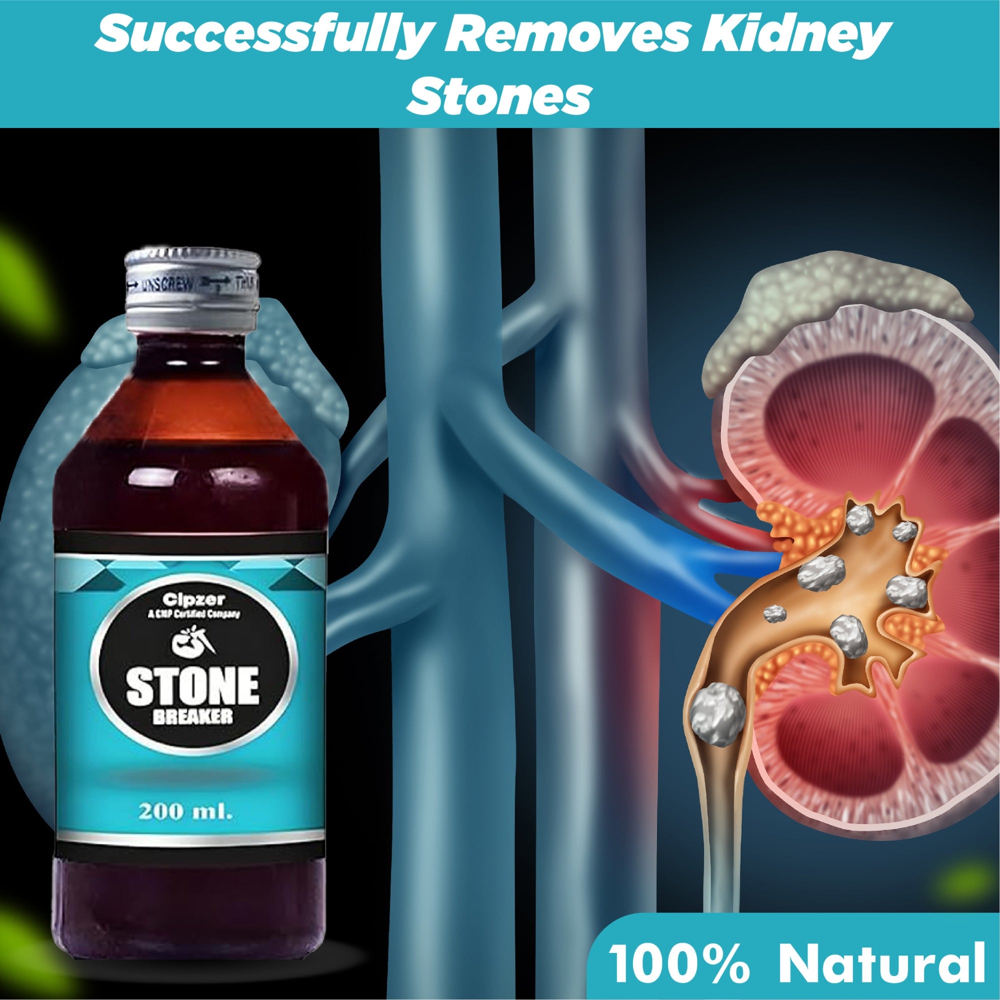 Cipzer Stone Breaker Syrup