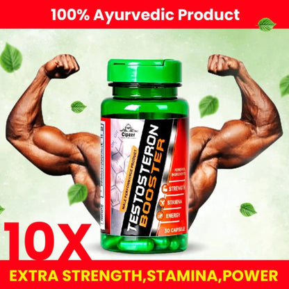 Cipzer Testosterone Booster Capsules - Distacart