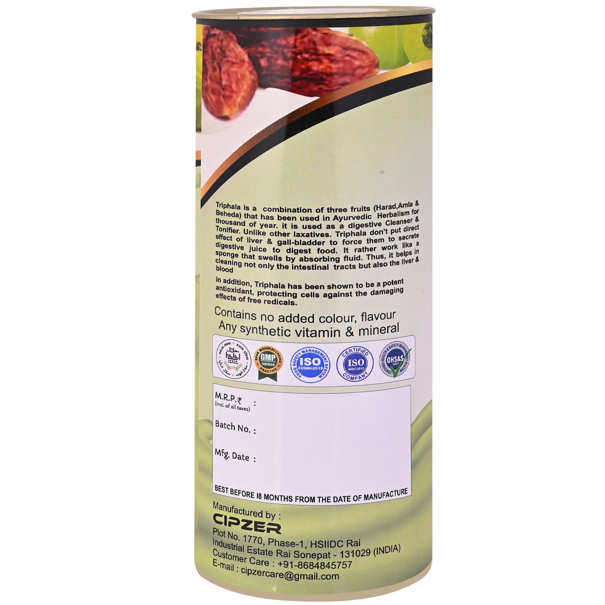 Cipzer Triphala Juice - Distacart