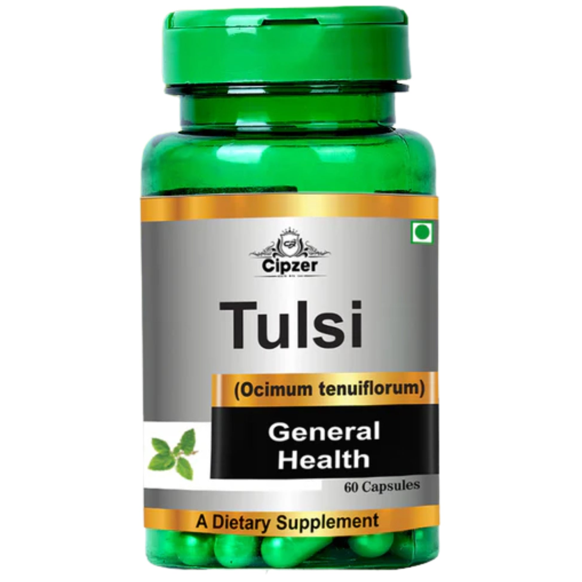Cipzer Tulsi Capsules - Distacart
