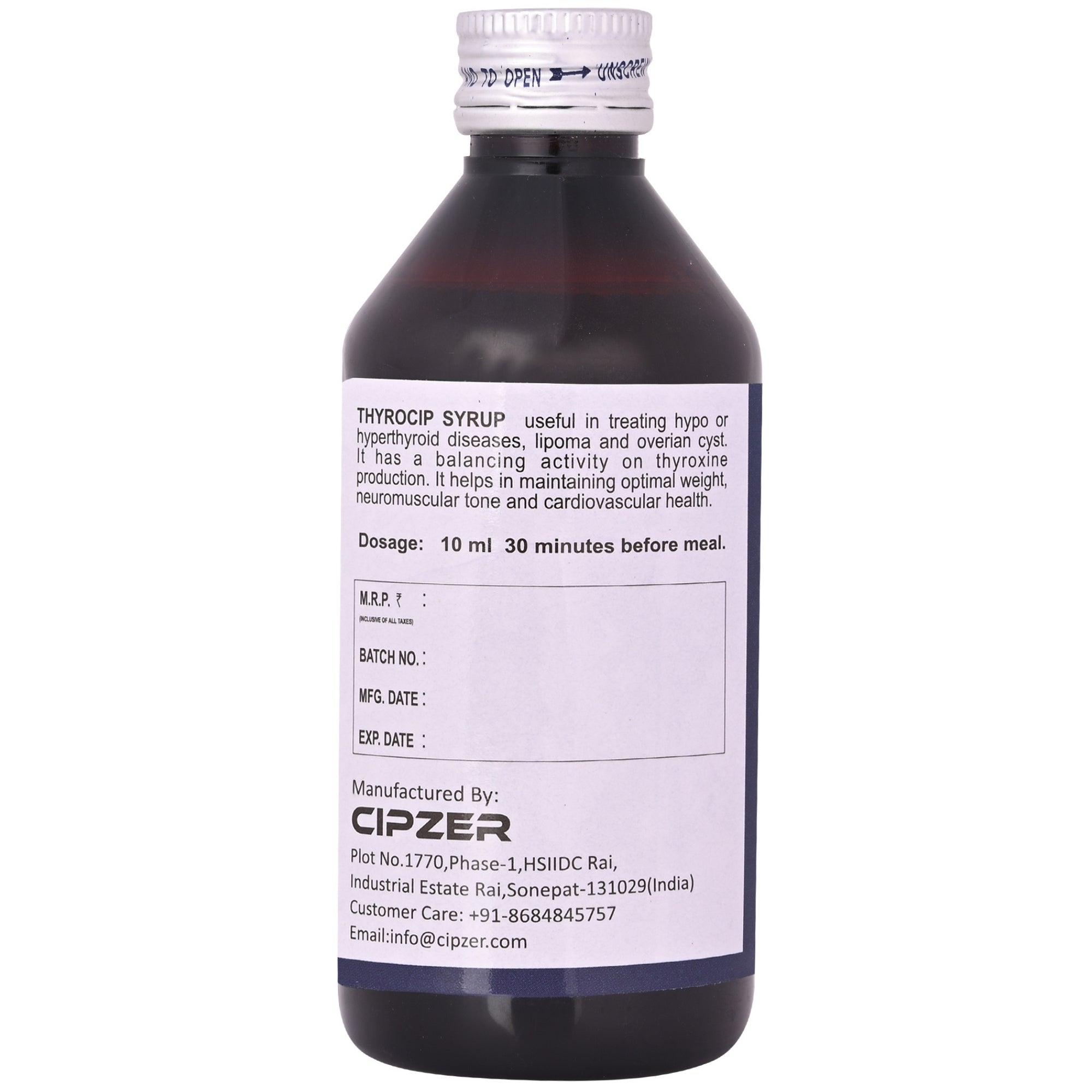 Cipzer Thyrocip Syrup
