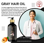 Thumbnail for Ivory Natural Gray Oil Restore Natural Black Hair And Shine - Distacart